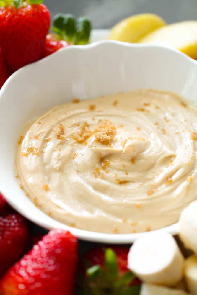 Brown Sugar Cream Cheese Fruit Dip Recipe