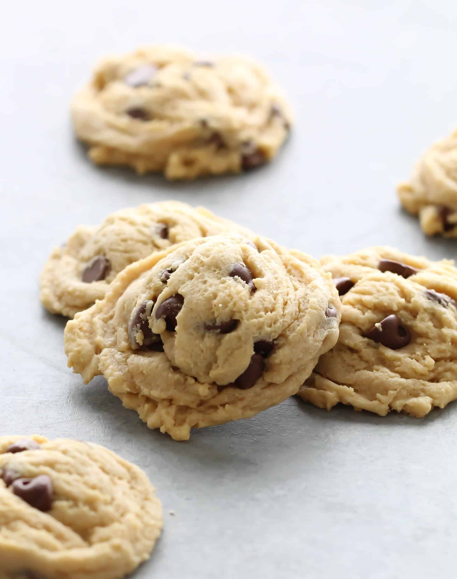 The BEST Chocolate Chip Pudding Cookies Recipe