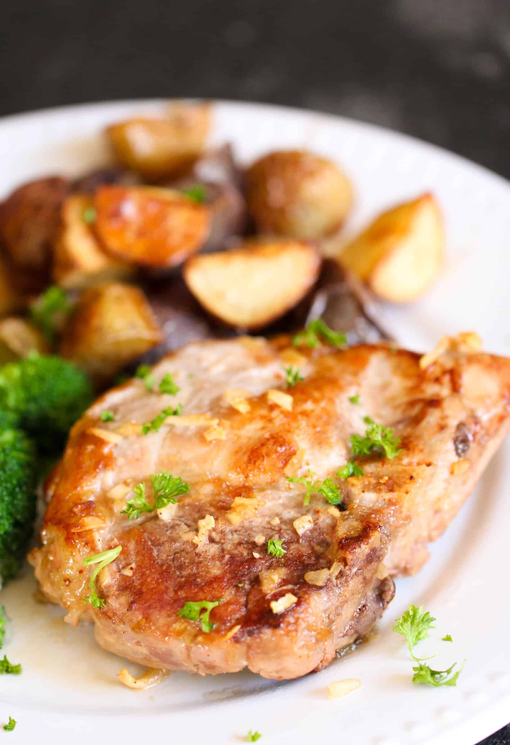 Easy Baked Maple Pork Chops Recipe