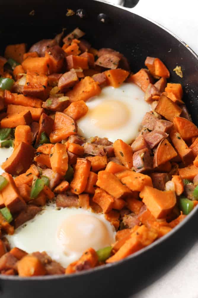 Sweet Potato Sausage Hash Recipe