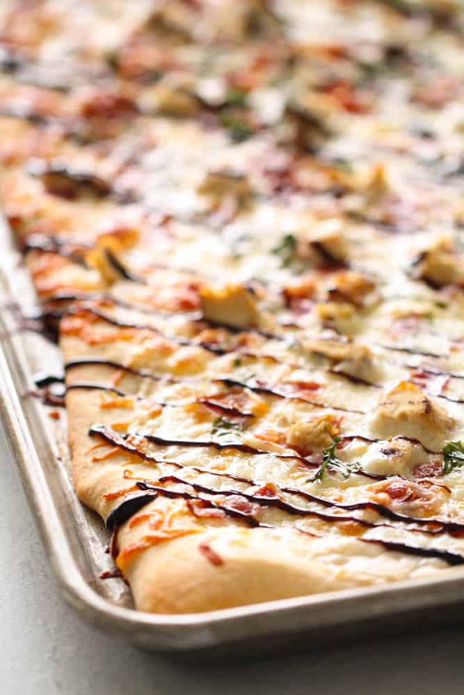 Copycat Blaze White Top Pizza