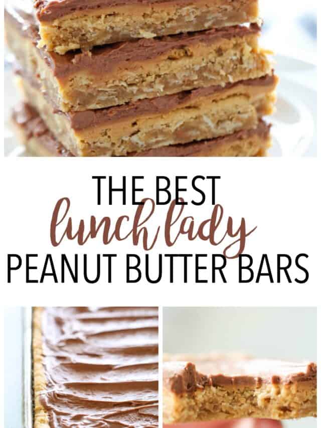 Lunch Lady Peanut Butter Bars Recipe