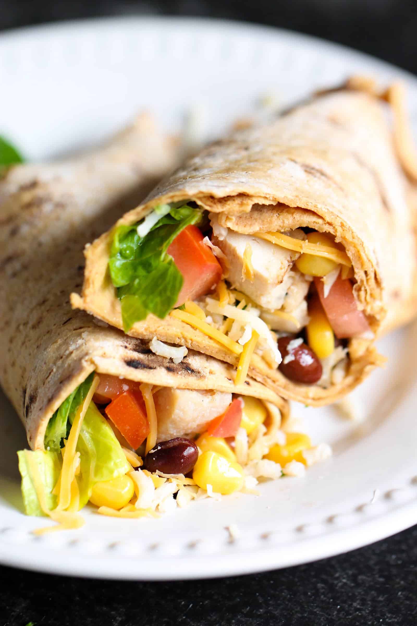 Spicy Chipotle Chicken Wrap Recipe