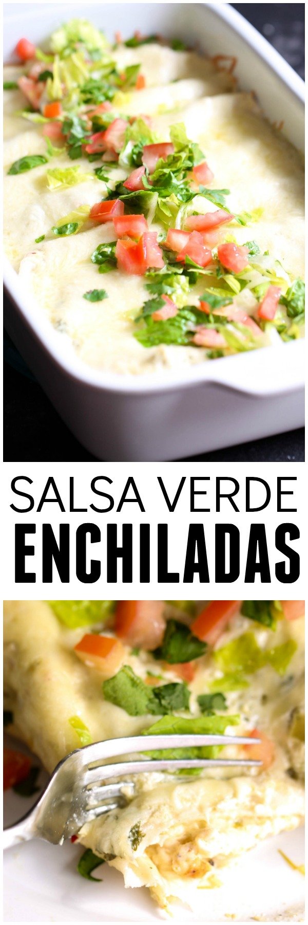Salsa Verde Enchiladas