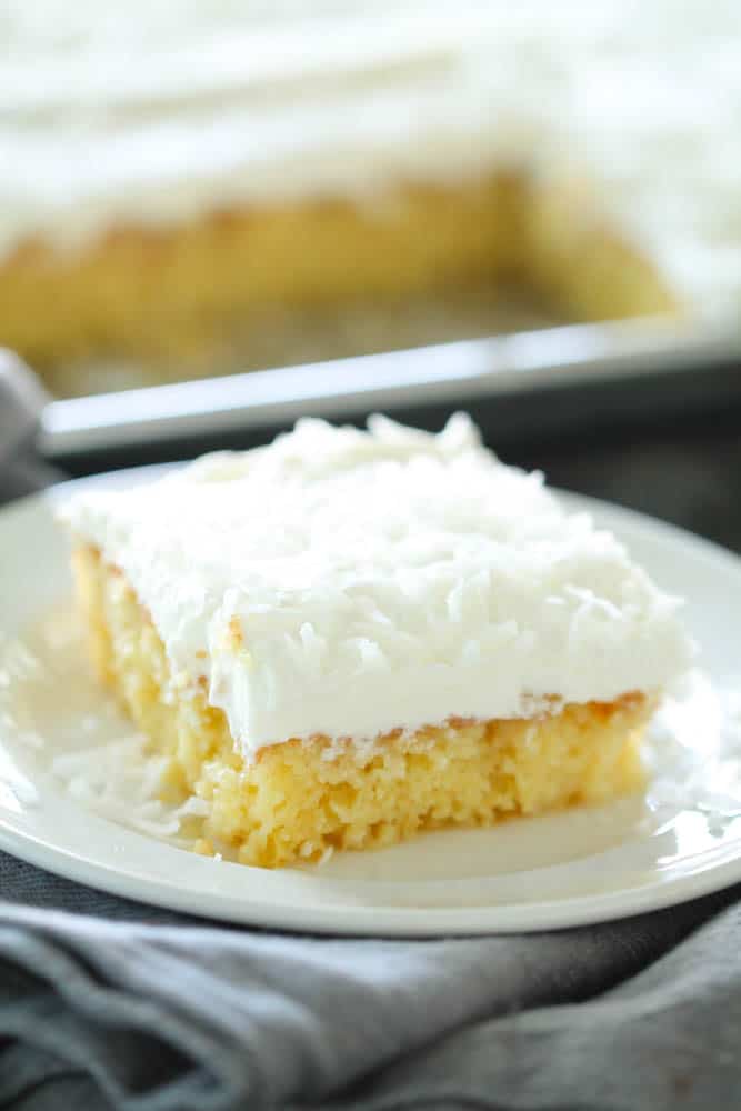 Sheet Pan Hawaiian Poke Cake Recipe