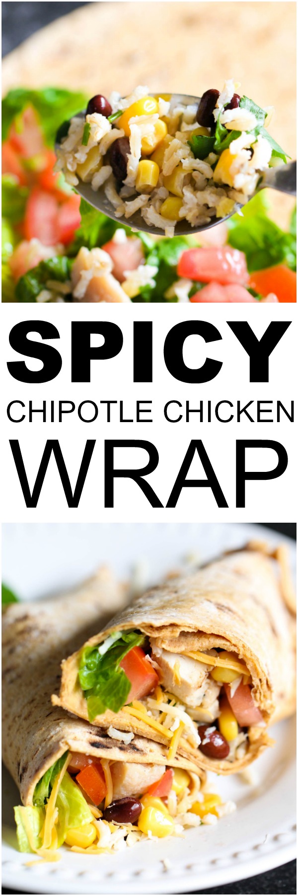 Spicy Chipotle Chicken Wrap