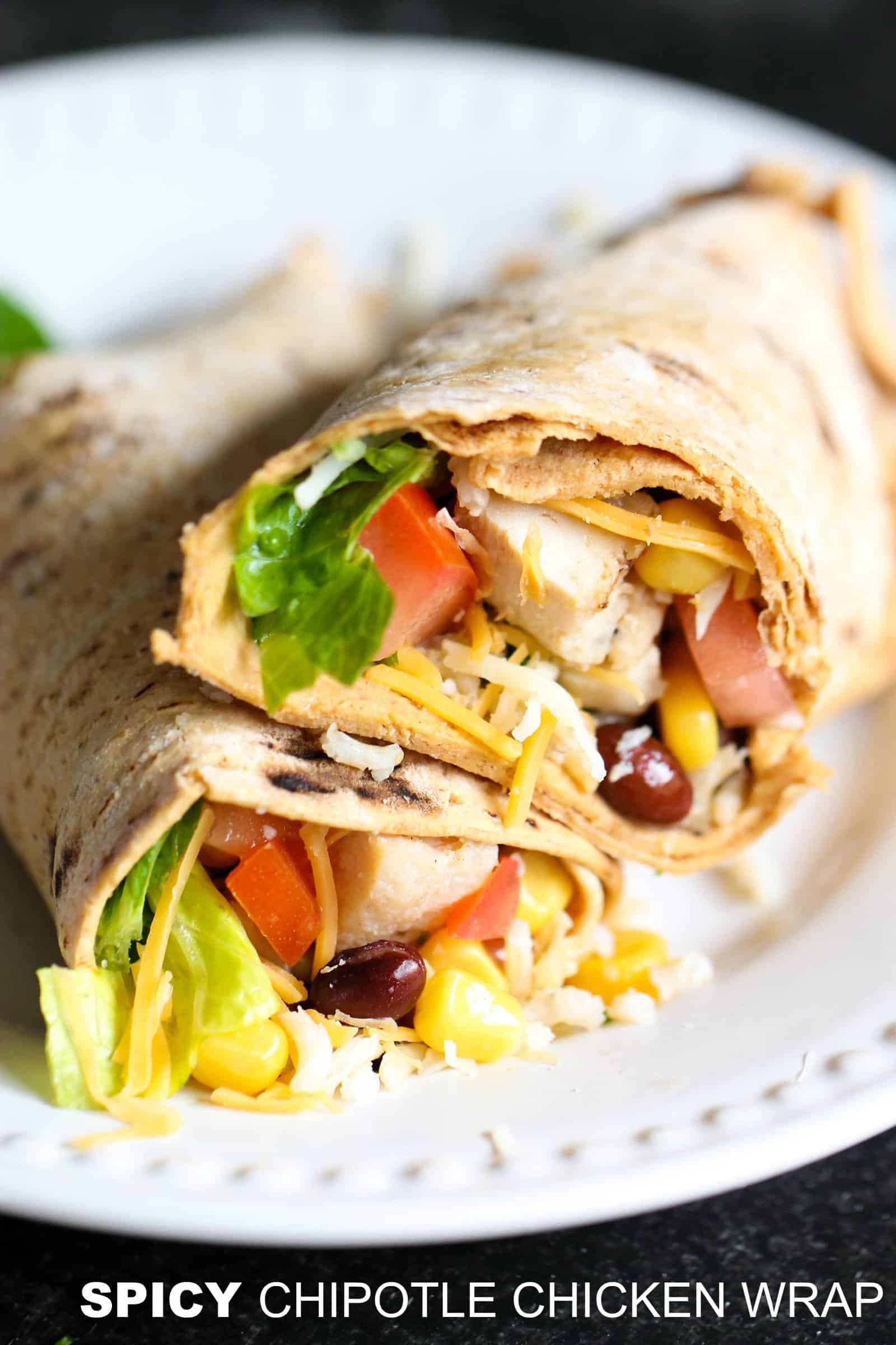 Spicy Chipotle Chicken Wrap