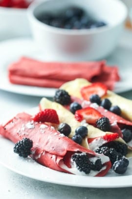 patriotic crepes