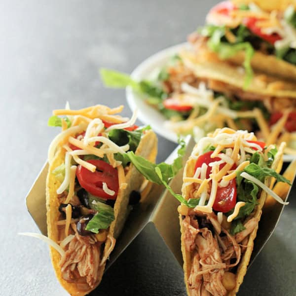 slow cooker black bean and corn salsa chicken
