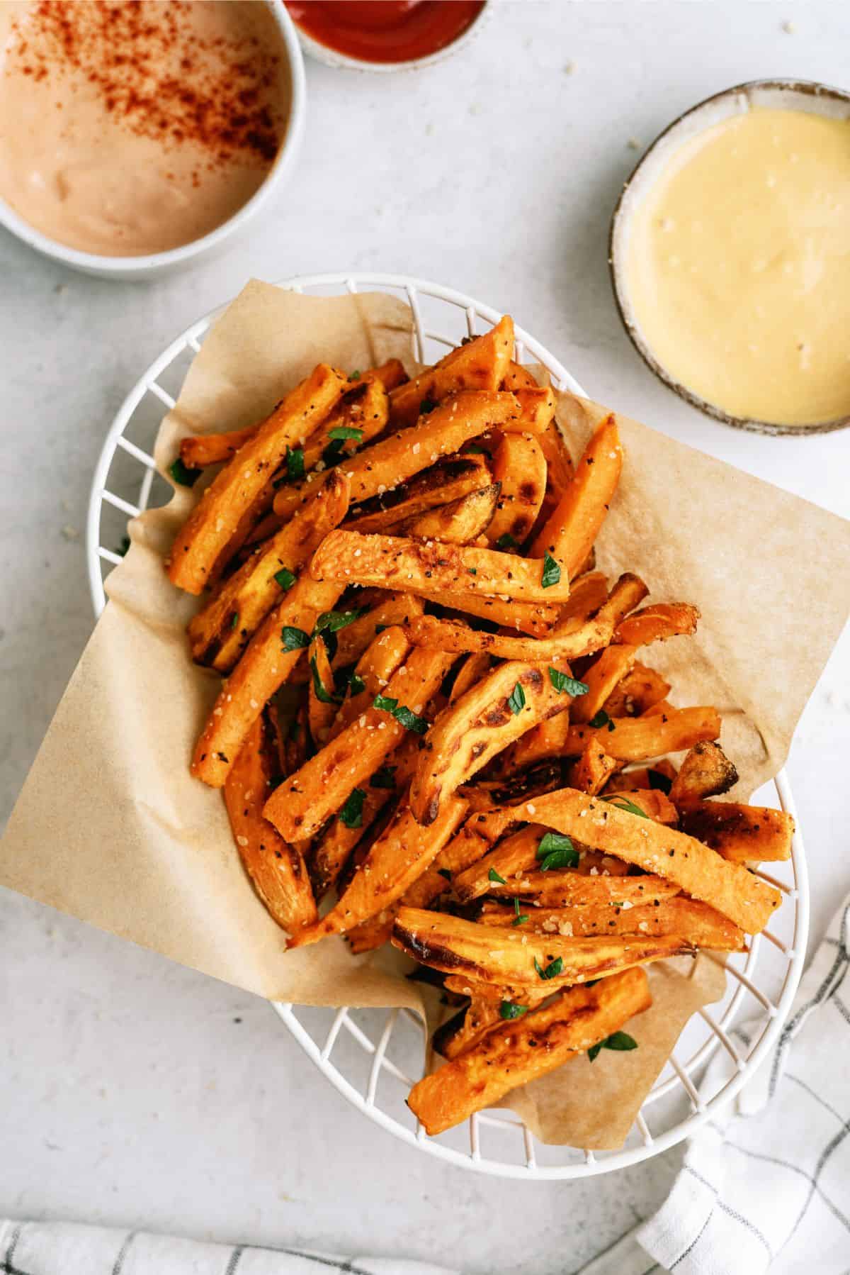 Baked Sweet Potato Fries Recipe