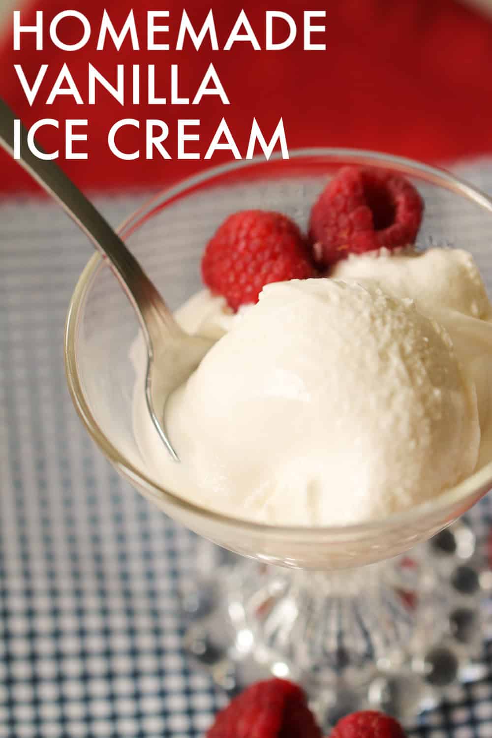 Old Fashioned Homemade Vanilla Ice Cream