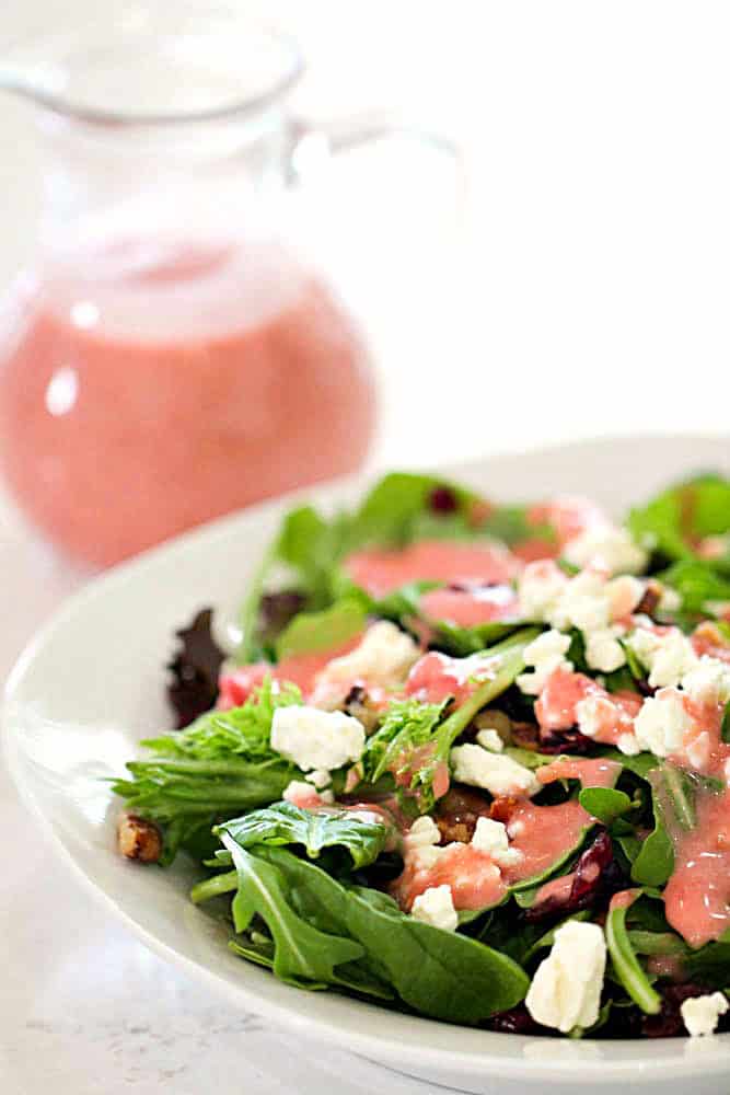 Fresh Raspberry Balsamic Vinaigrette Dressing