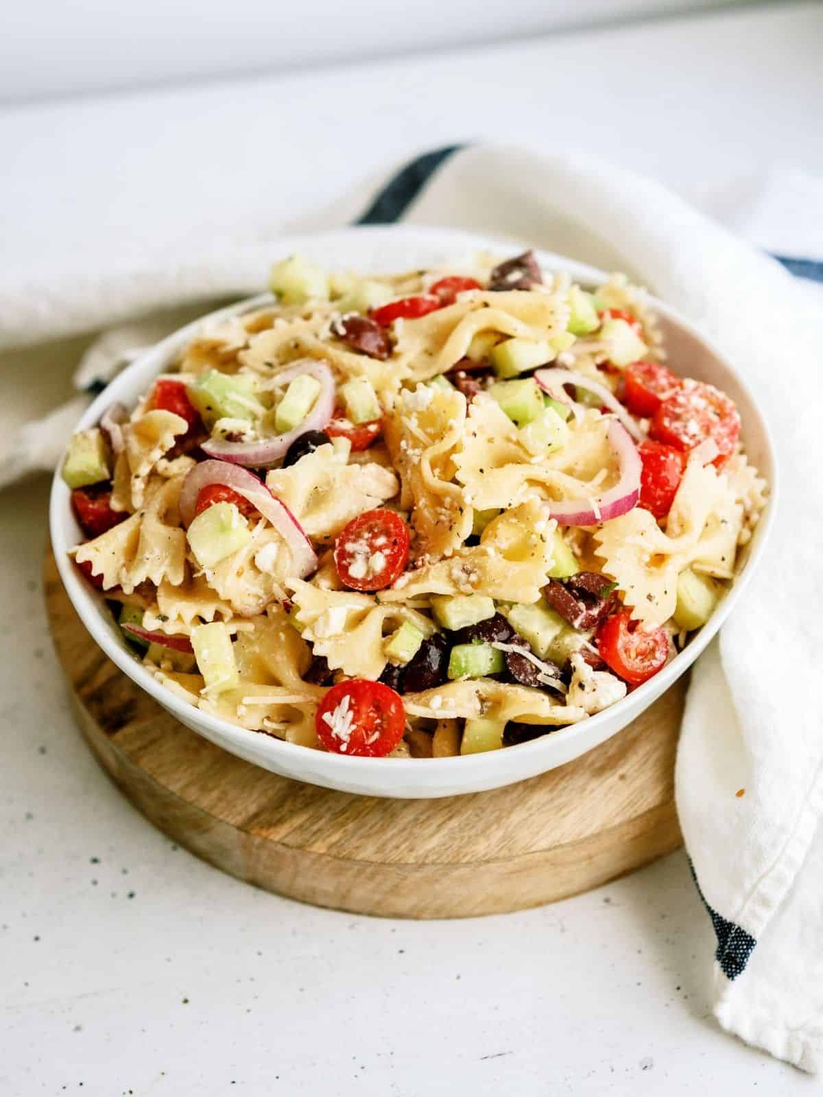 Greek Pasta Salad Recipe