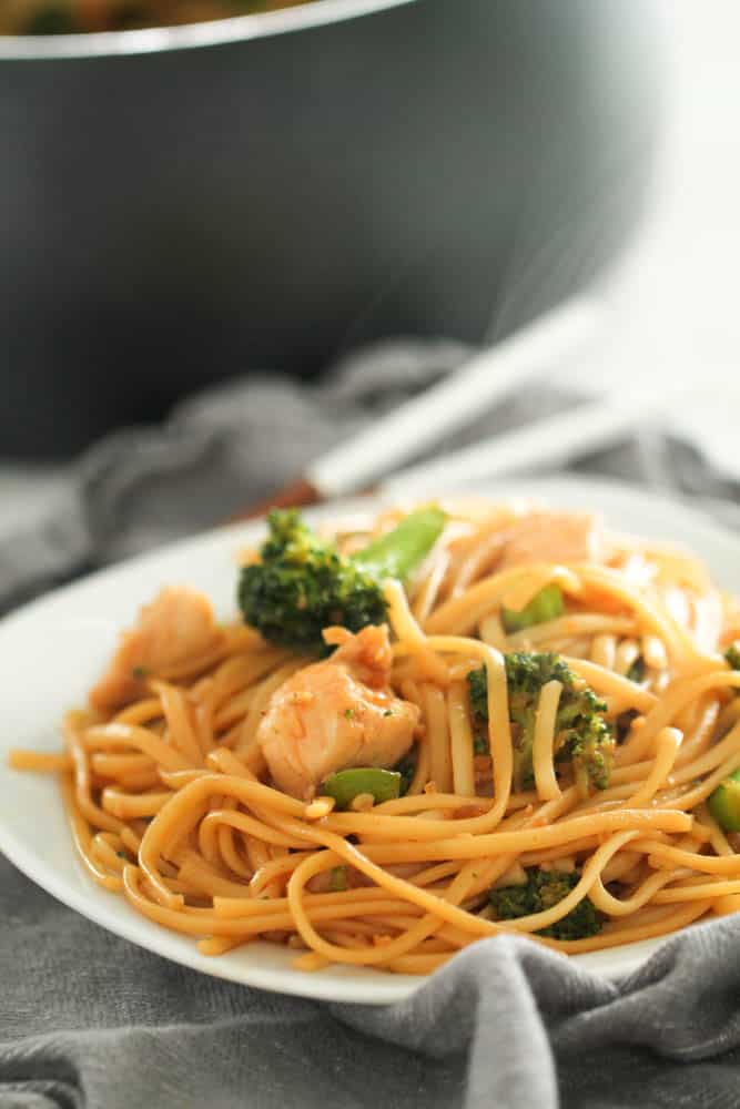 Szechuan Chicken and Noodles Recipe