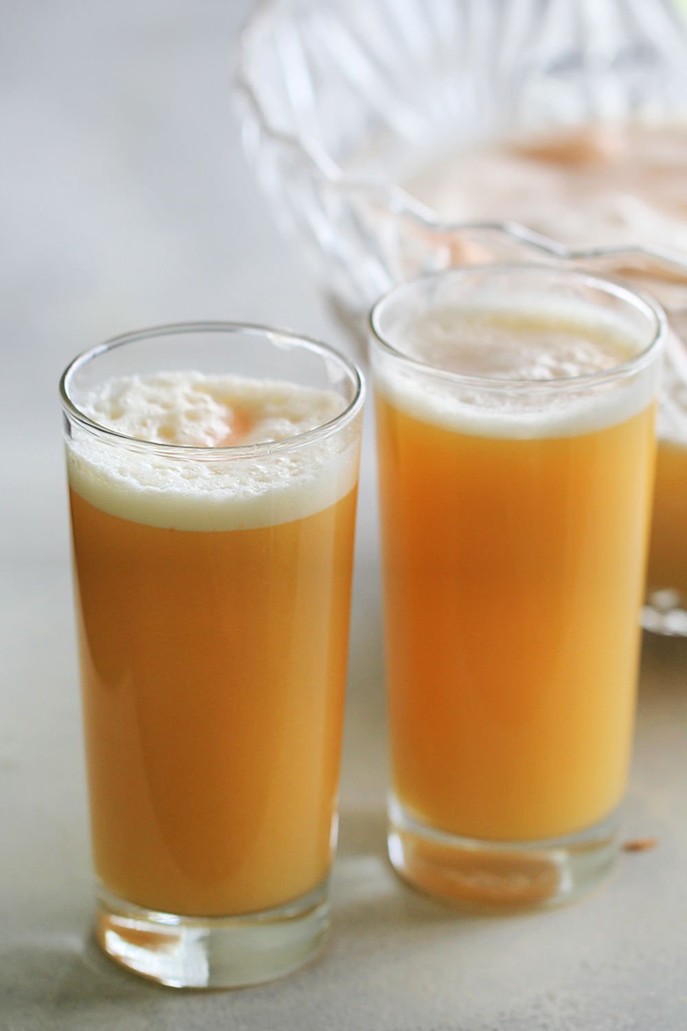 Halloween Orange Party Punch Drink Recipe