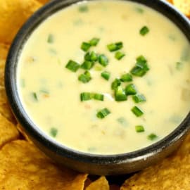 homemade queso blanco dip