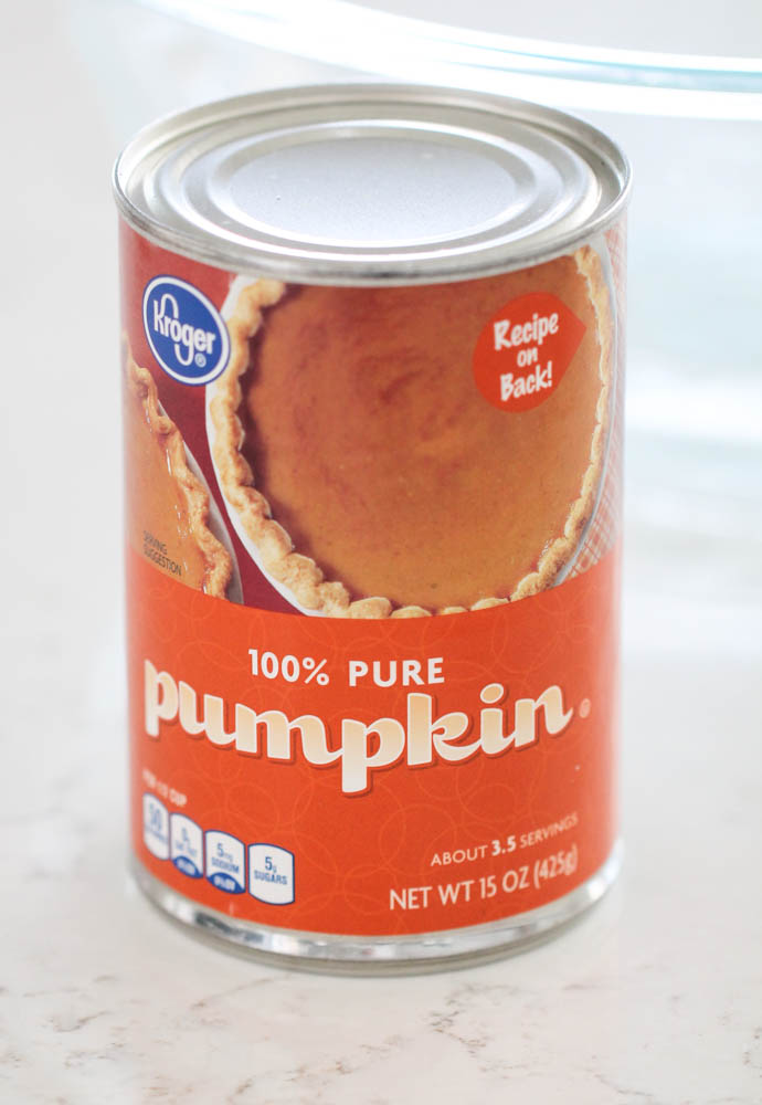 1 can of pumpkin puree