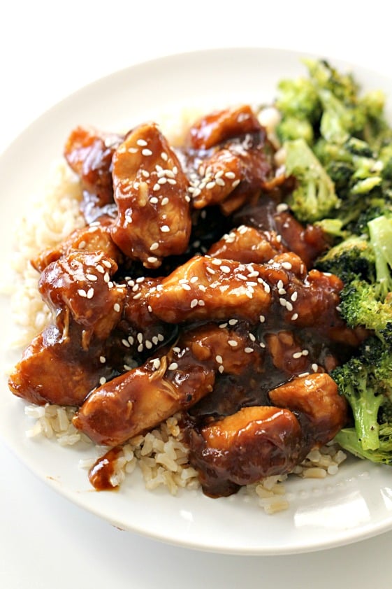 Instant Pot EASY Sesame Chicken and Rice Recipe