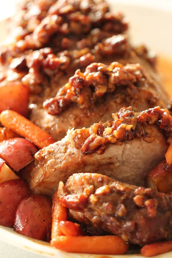 Maple Pecan Pork Tenderloin Recipe