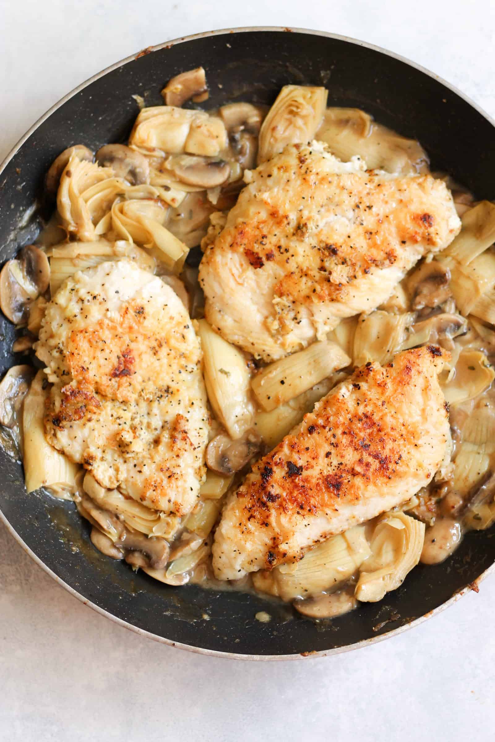 Mushroom Artichoke Chicken