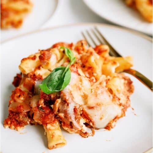 Slow Cooker Baked Ziti Recipe