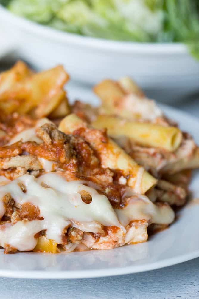Slow Cooker Baked Ziti