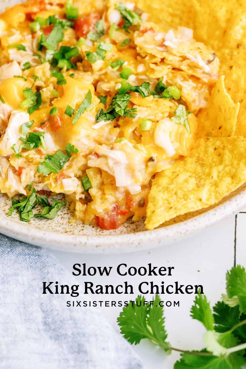 Slow Cooker King Ranch Chicken Recipe