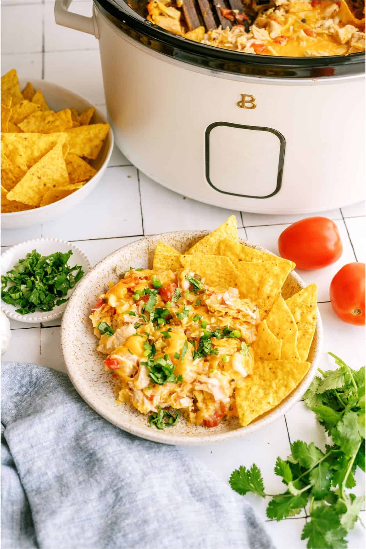 Slow Cooker King Ranch Chicken Recipe