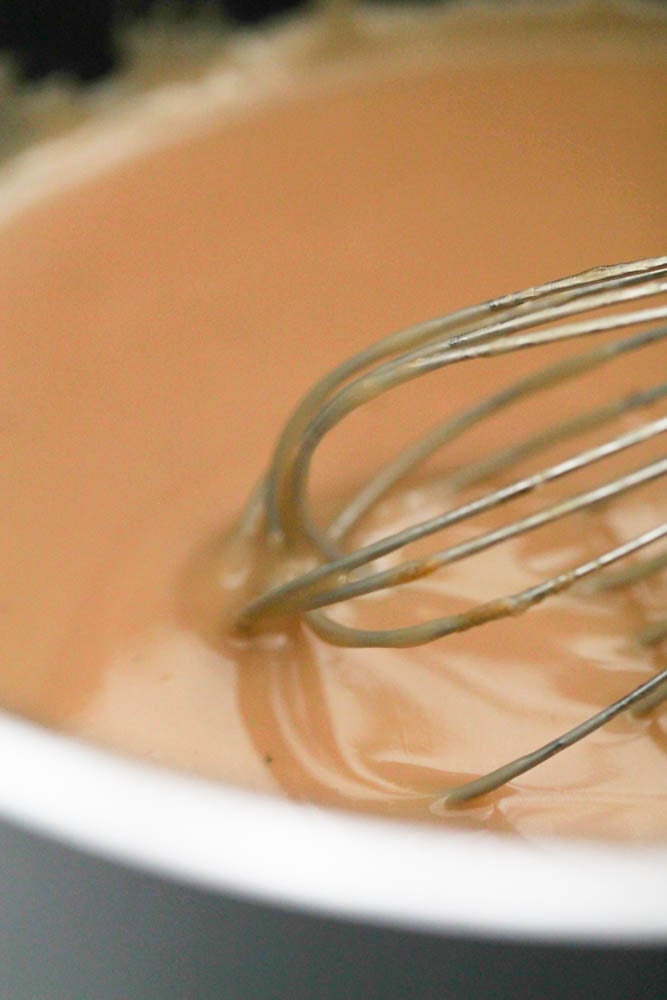 Melted Caramel for Caramel Cheesecake Bars
