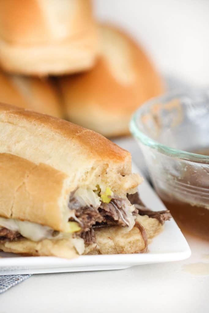 instant pot (and slow cooker) french dip sandwiches