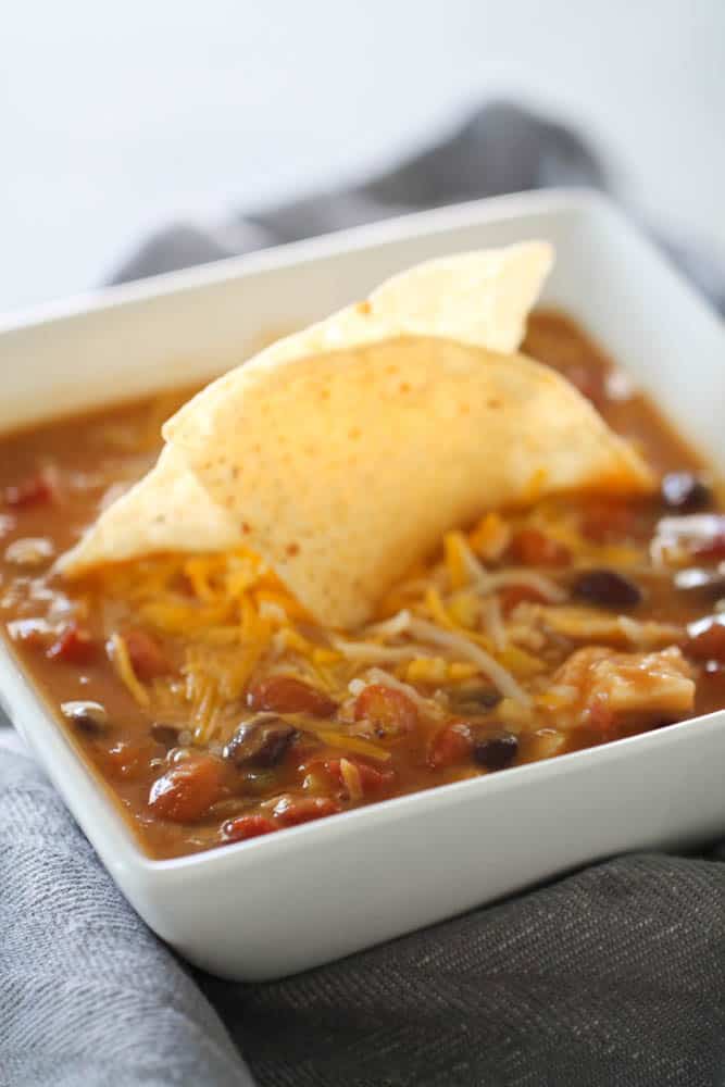 EASY Instant Pot Seven Can Tortilla Soup Recipe (Perfect for Beginners)