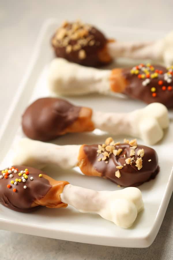 Chocolate Caramel Turkey Legs Recipe