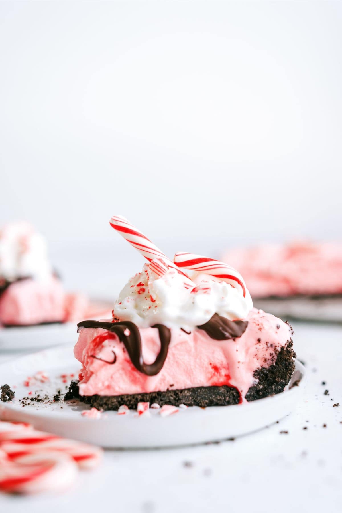 Peppermint Crunch Ice Cream Pie Recipe