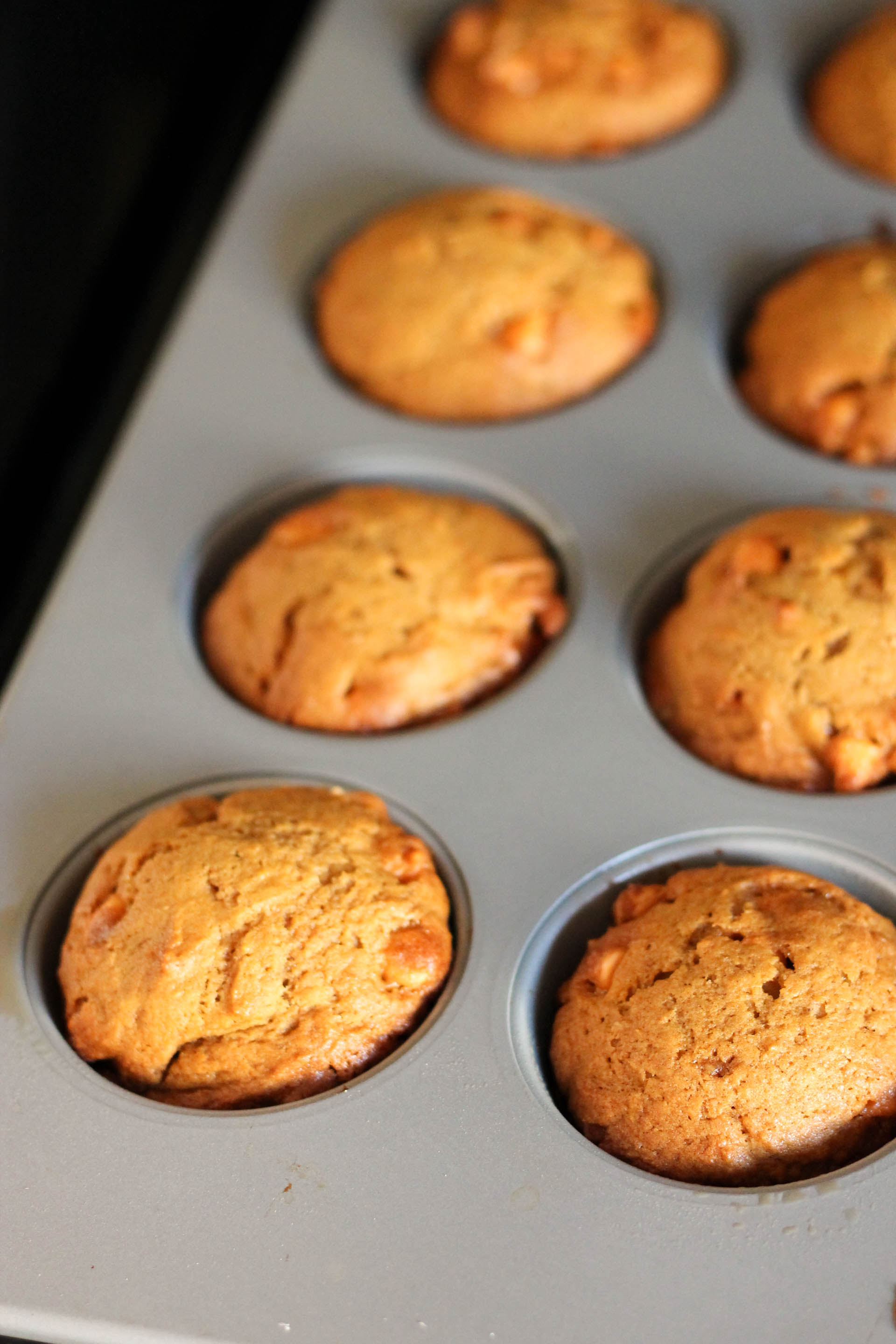 Perfectly baked muffins.