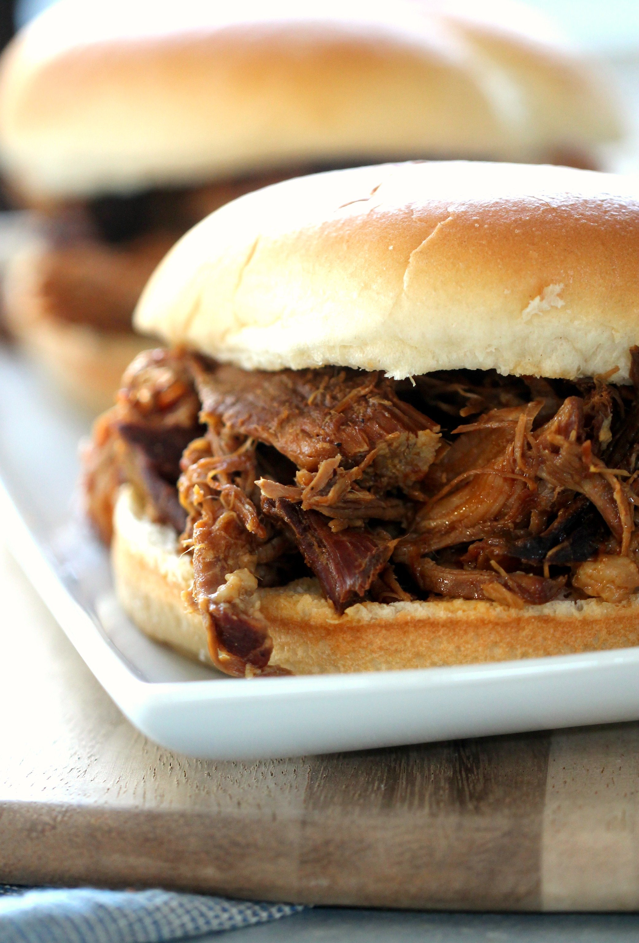 Instant Pot Smoky BBQ Pulled Pork Sandwiches Recipe