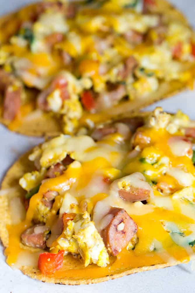 Breakfast Tostadas Recipe