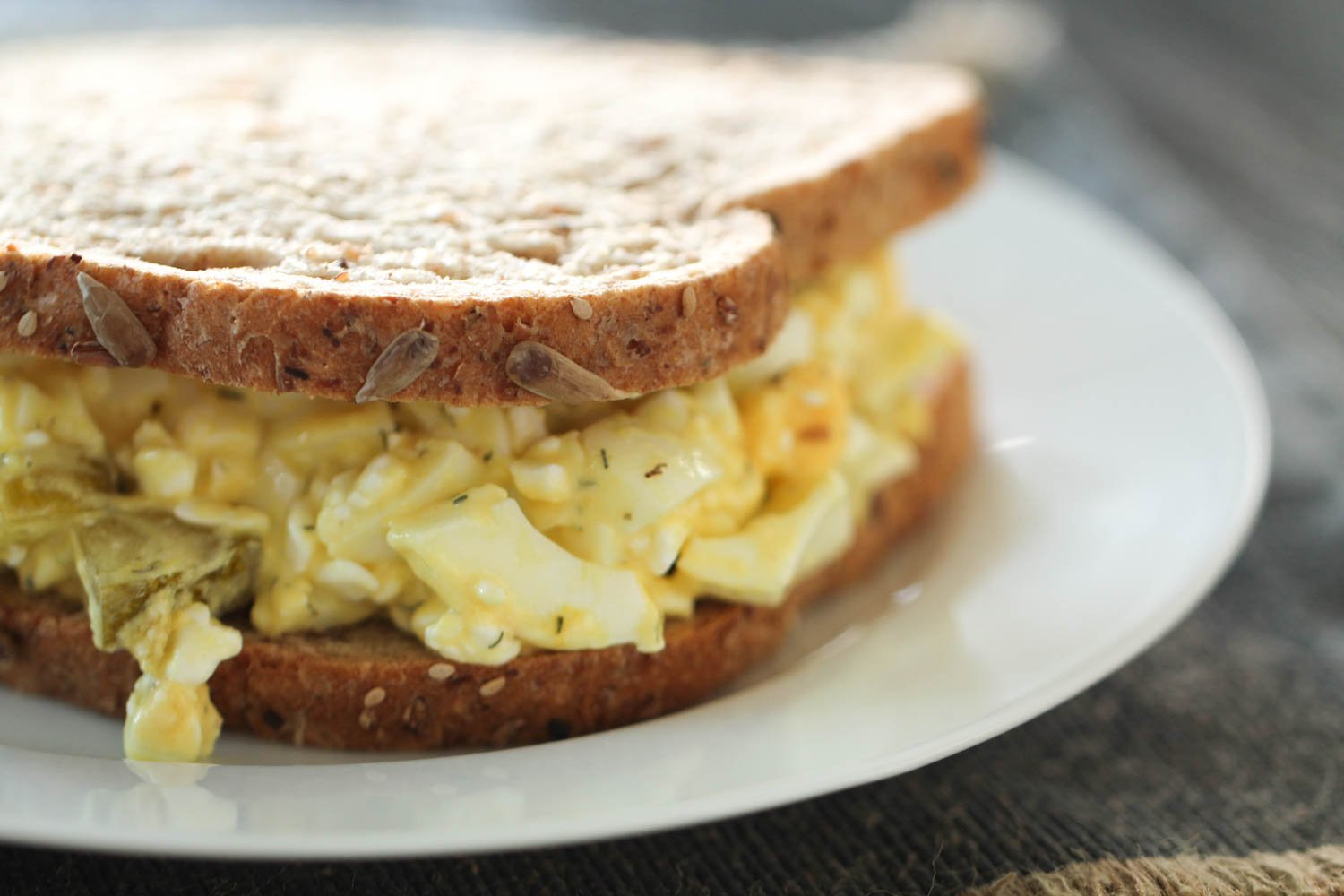 High Protein Egg Salad with Cottage Cheese Recipe