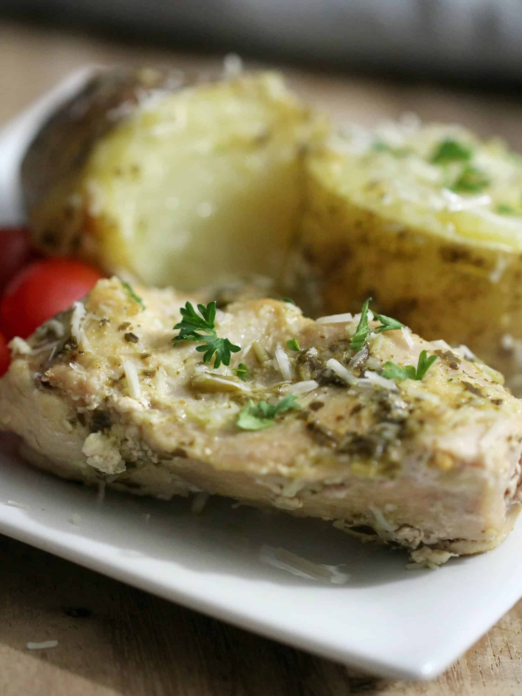 Instant Pot Pesto Chicken and Potatoes