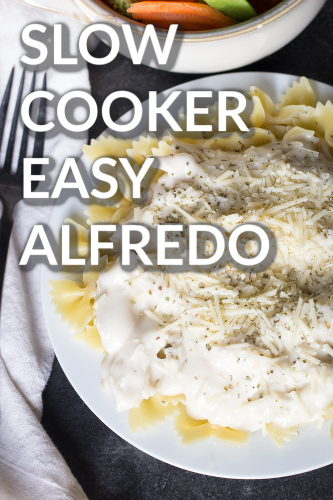 Slow Cooker Easy Alfredo