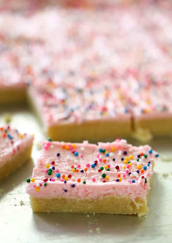 The BEST Frosted Sugar Cookie Bars Recipe (made from scratch!)