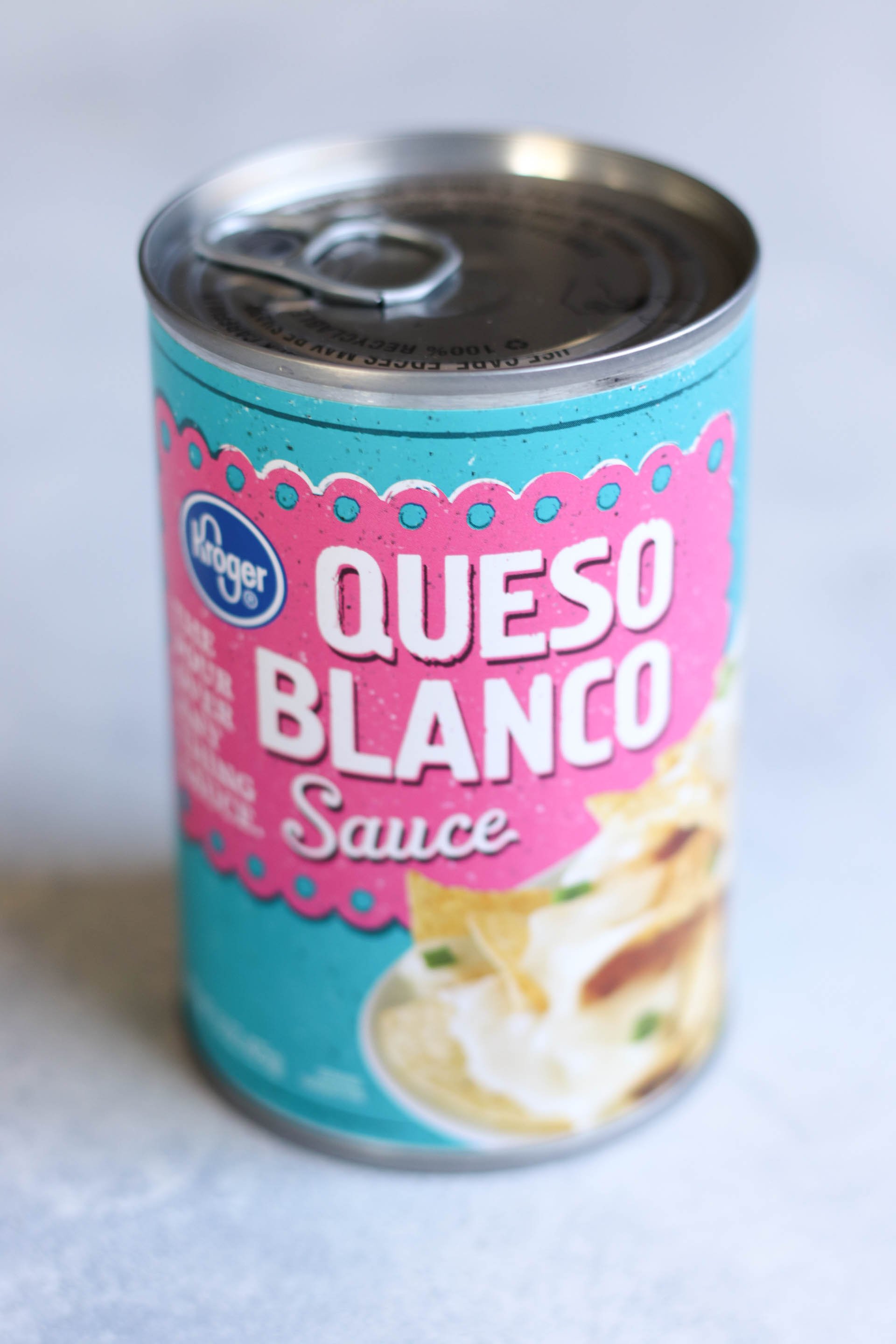 Can of Queso Blanco Sauce