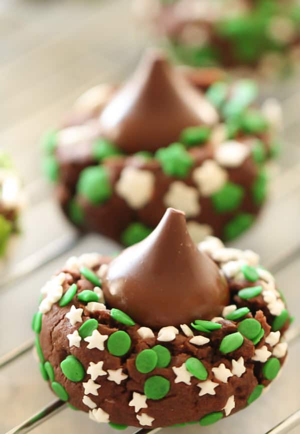 chocolate kiss cookies