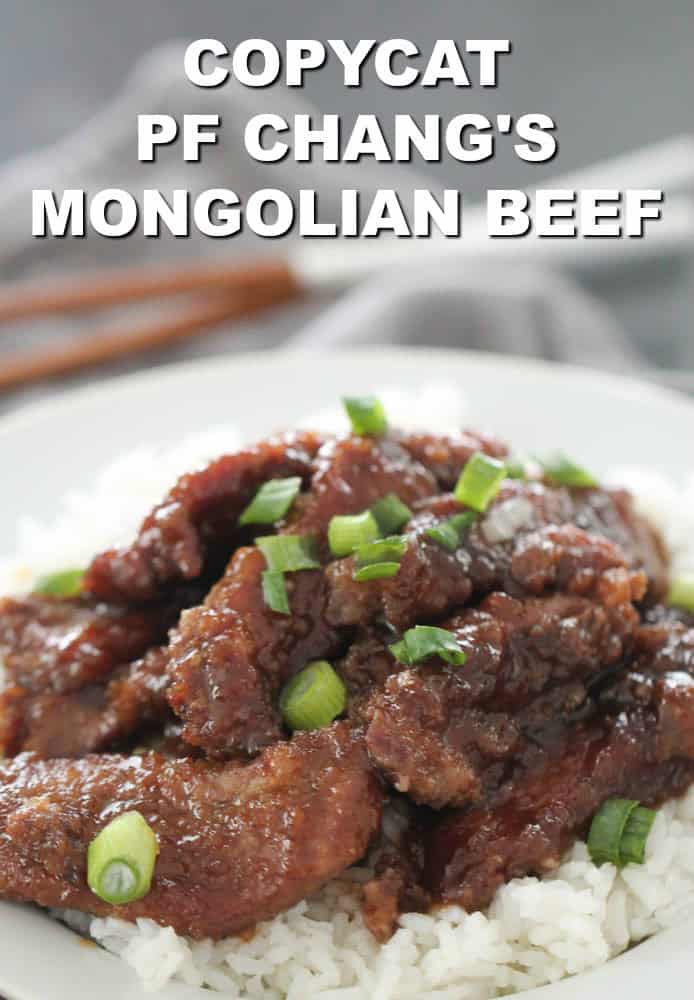 Copycat P.F. Chang's Mongolian Beef Recipe