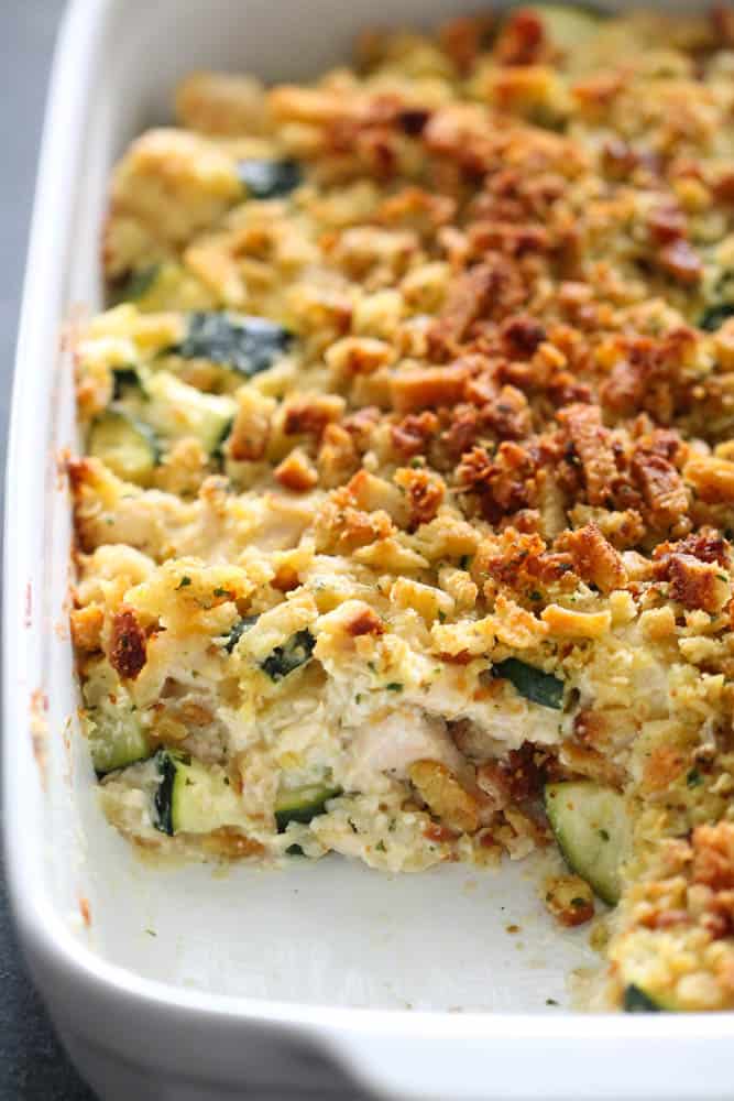 Chicken Zucchini Casserole Recipe-image