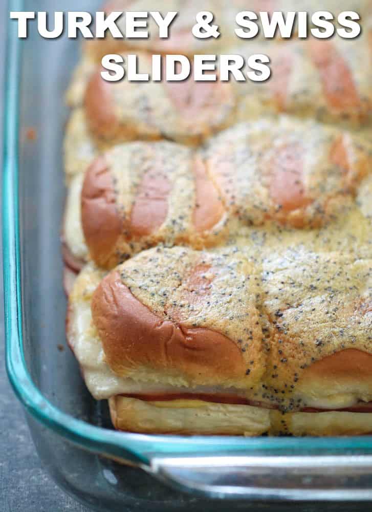 how to make turkey and cheese sliders