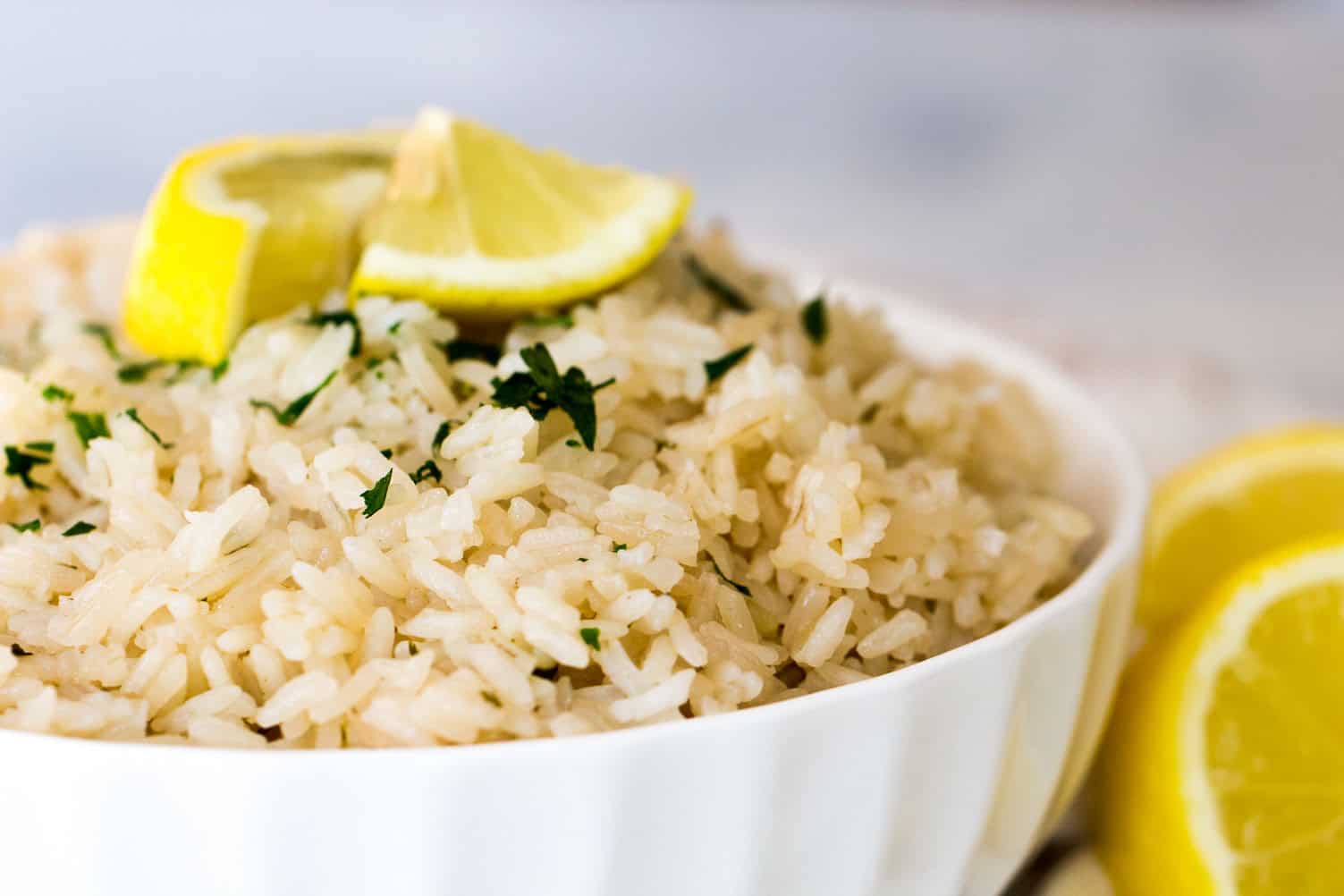 Instant Pot Lemon Rice Pilaf