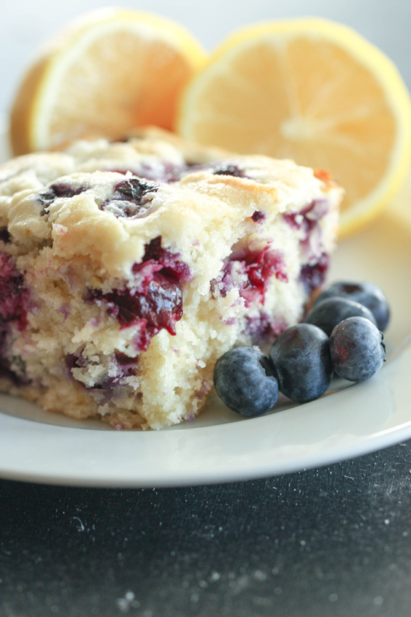 Lemon Blueberry Breakfast Cake Recipe