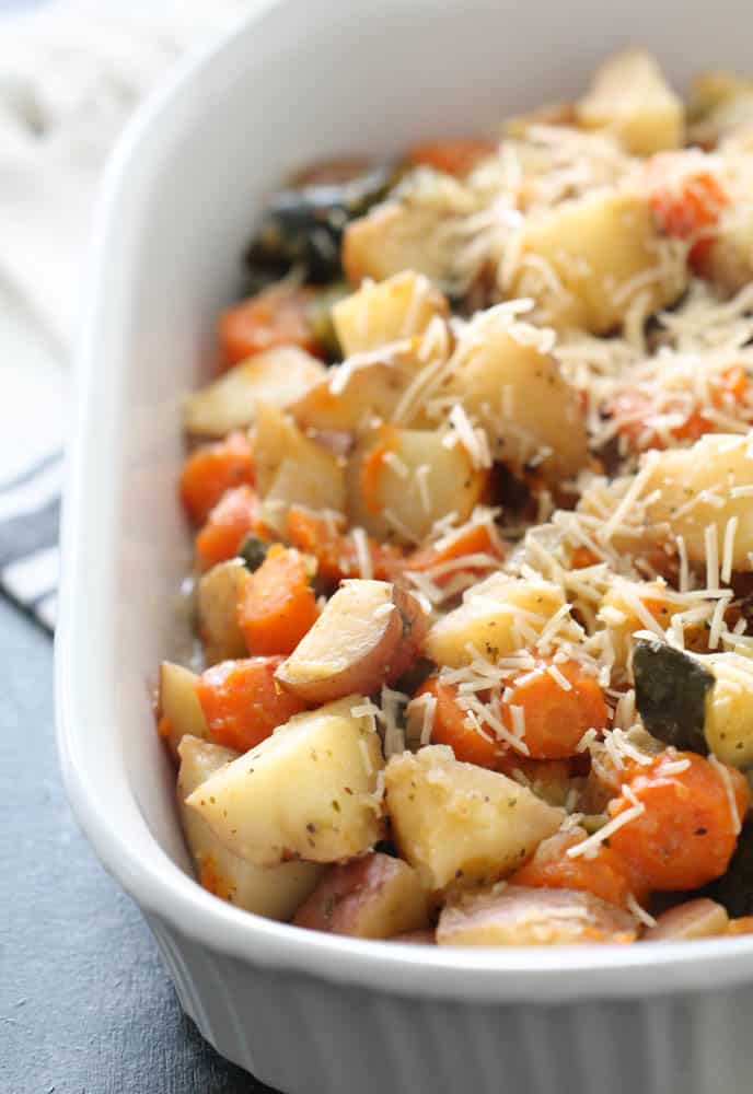 Slow Cooker Roasted Vegetables Recipe