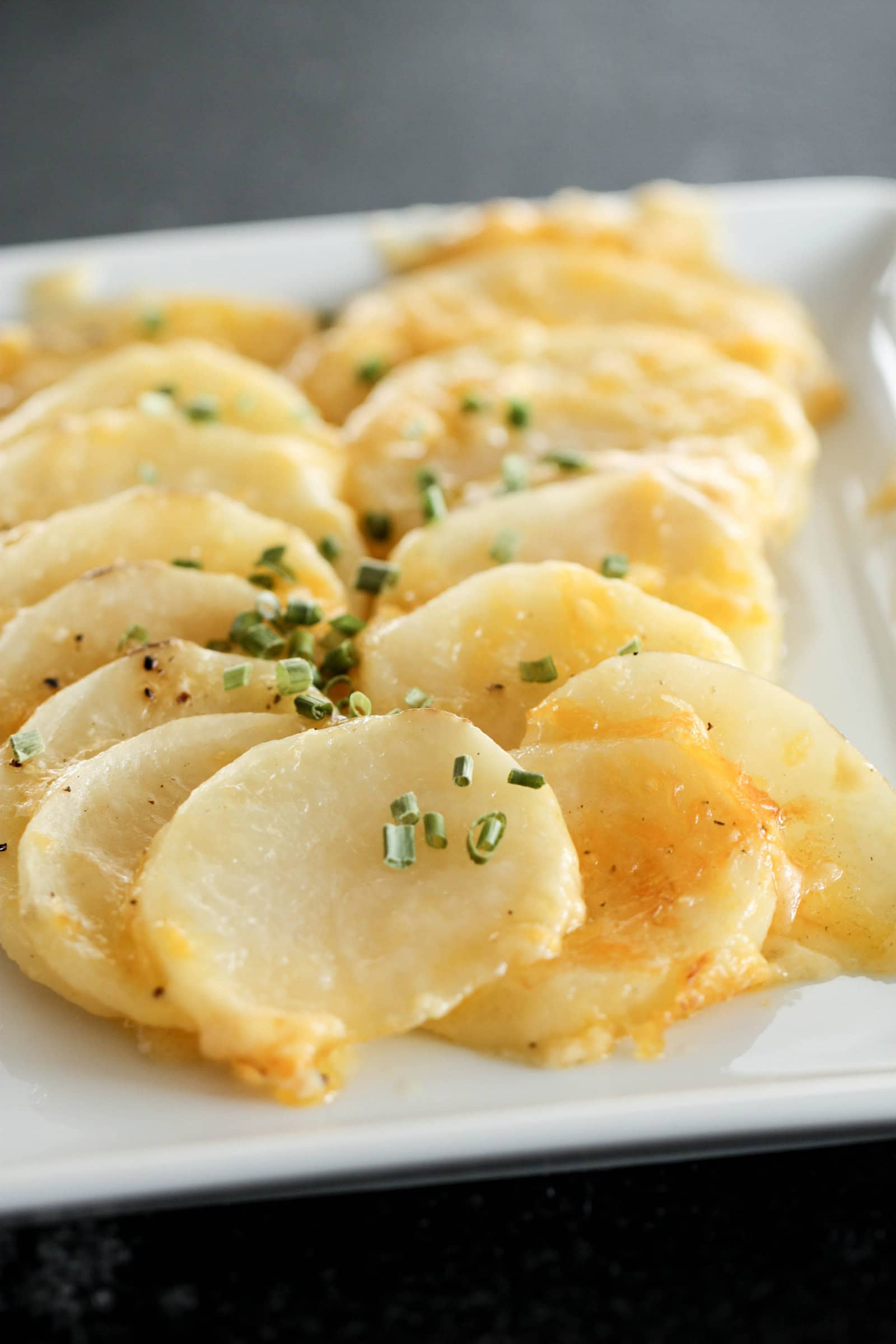 Au Gratin Cheesy Potato Bake Recipe