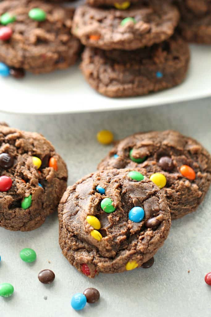 brownie mix cookies